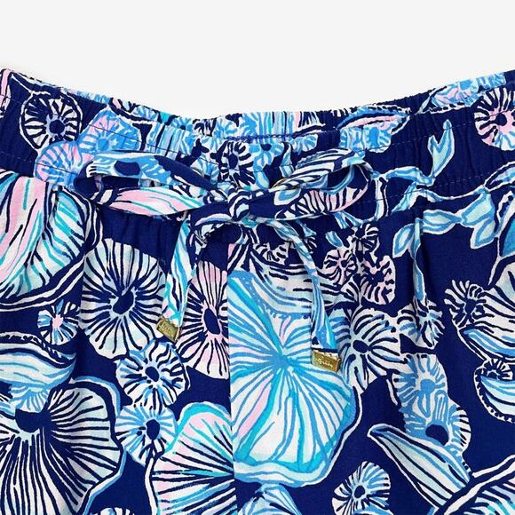 Lilly Pulitzer Katia Short Size XXS Lapis Lazuli Preppy Coastal Beachy Summer - Picture 7 of 10